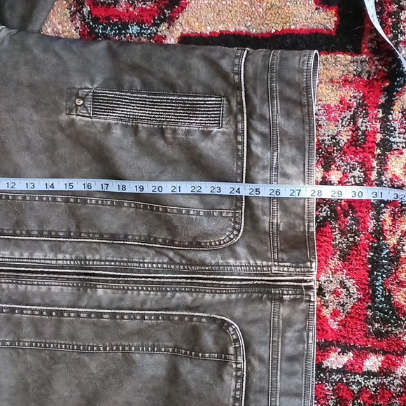Ameri Mode Vegan Moto Jacket size XL - Picture 11 of 14